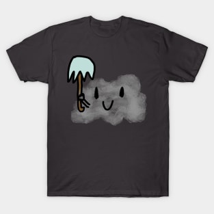 Happy Cloud with an umbrella T-Shirt